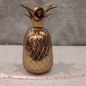 Gold Pineapple Decorative Accent #2